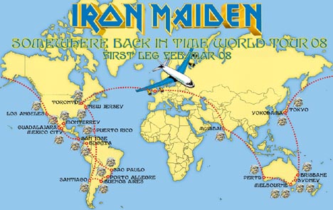 Somewhere Back In Time World Tour 2008 - IRON MAIDEN -